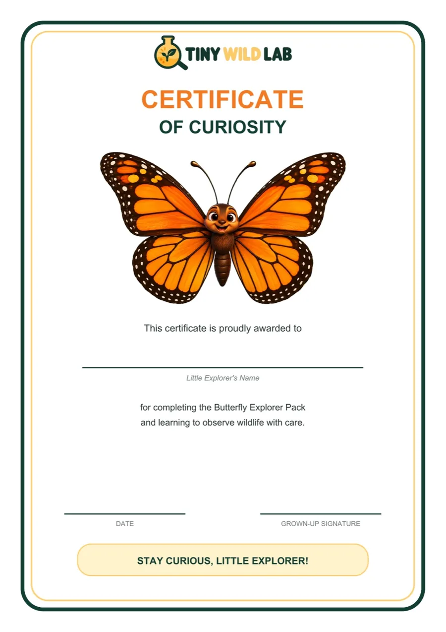 Certificate of Curiosity