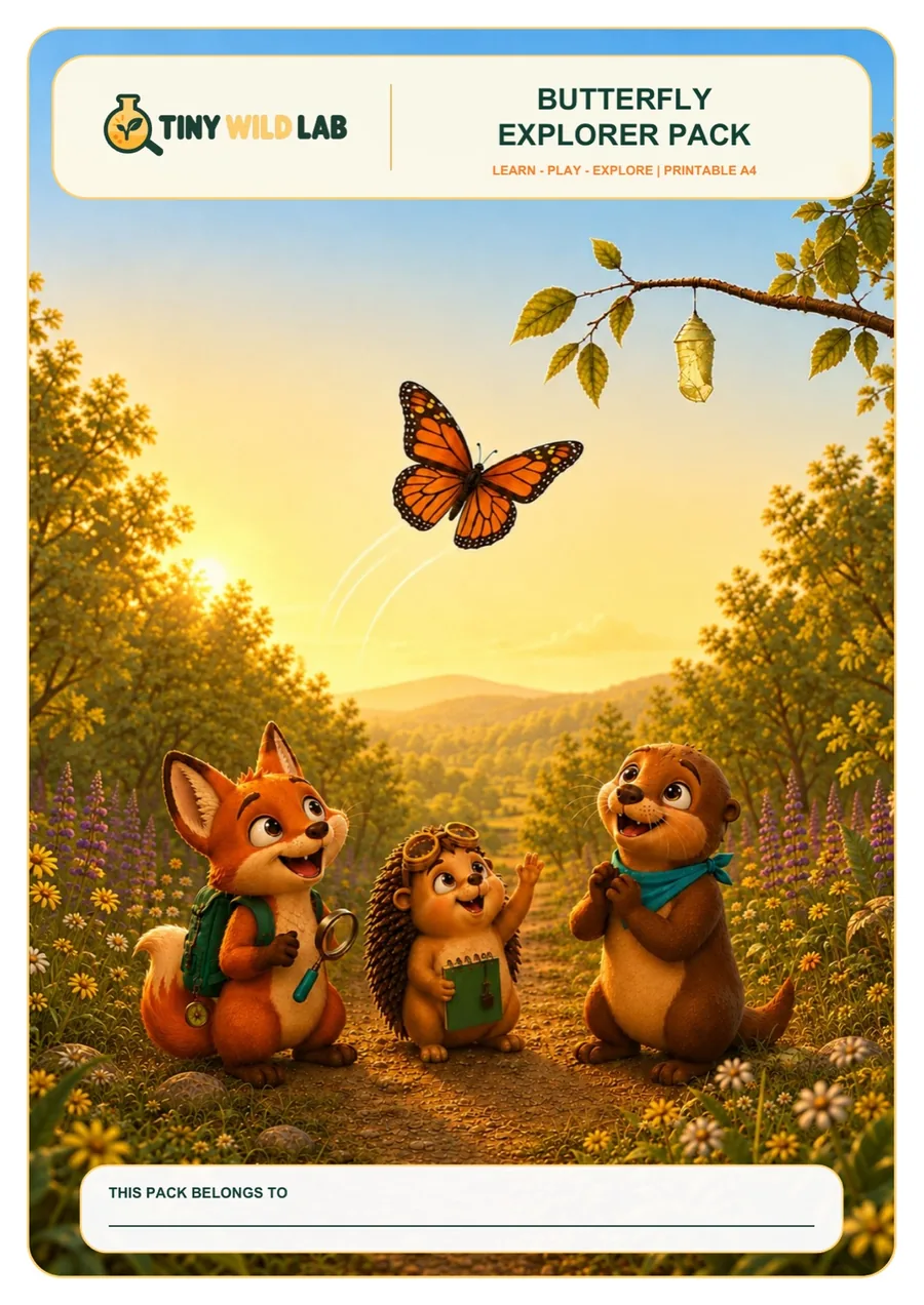 Tiny Wild Lab Butterfly Explorer Pack cover